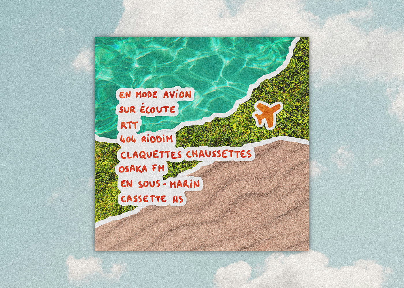 Dos de la pochette d'album En mode avion