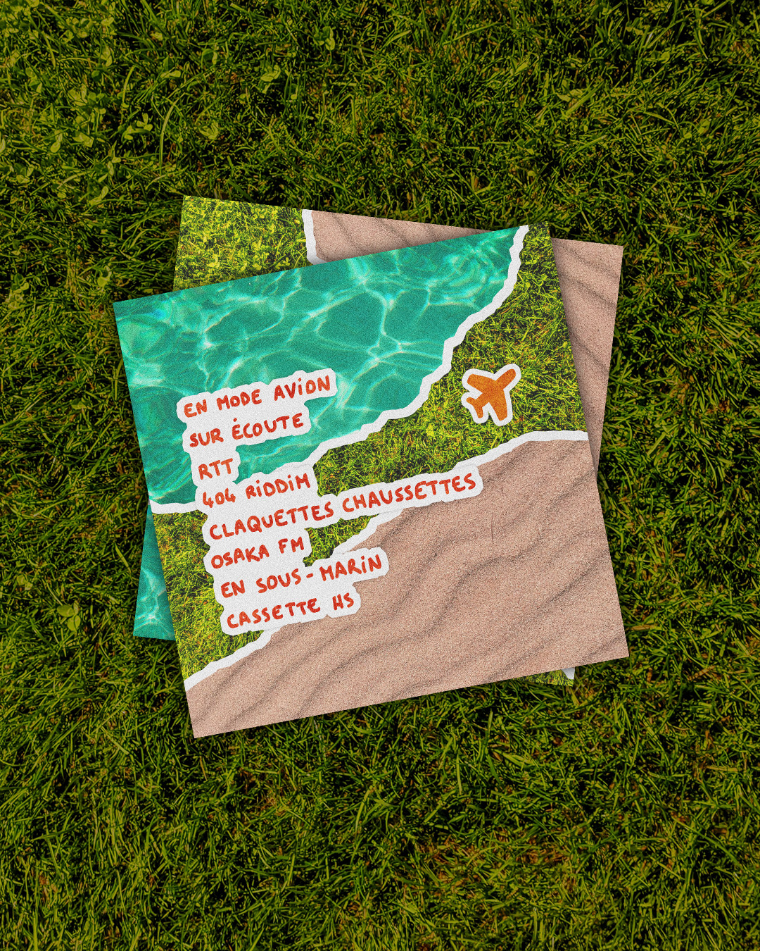 Pochette d'album En mode avion dans l'herbe
