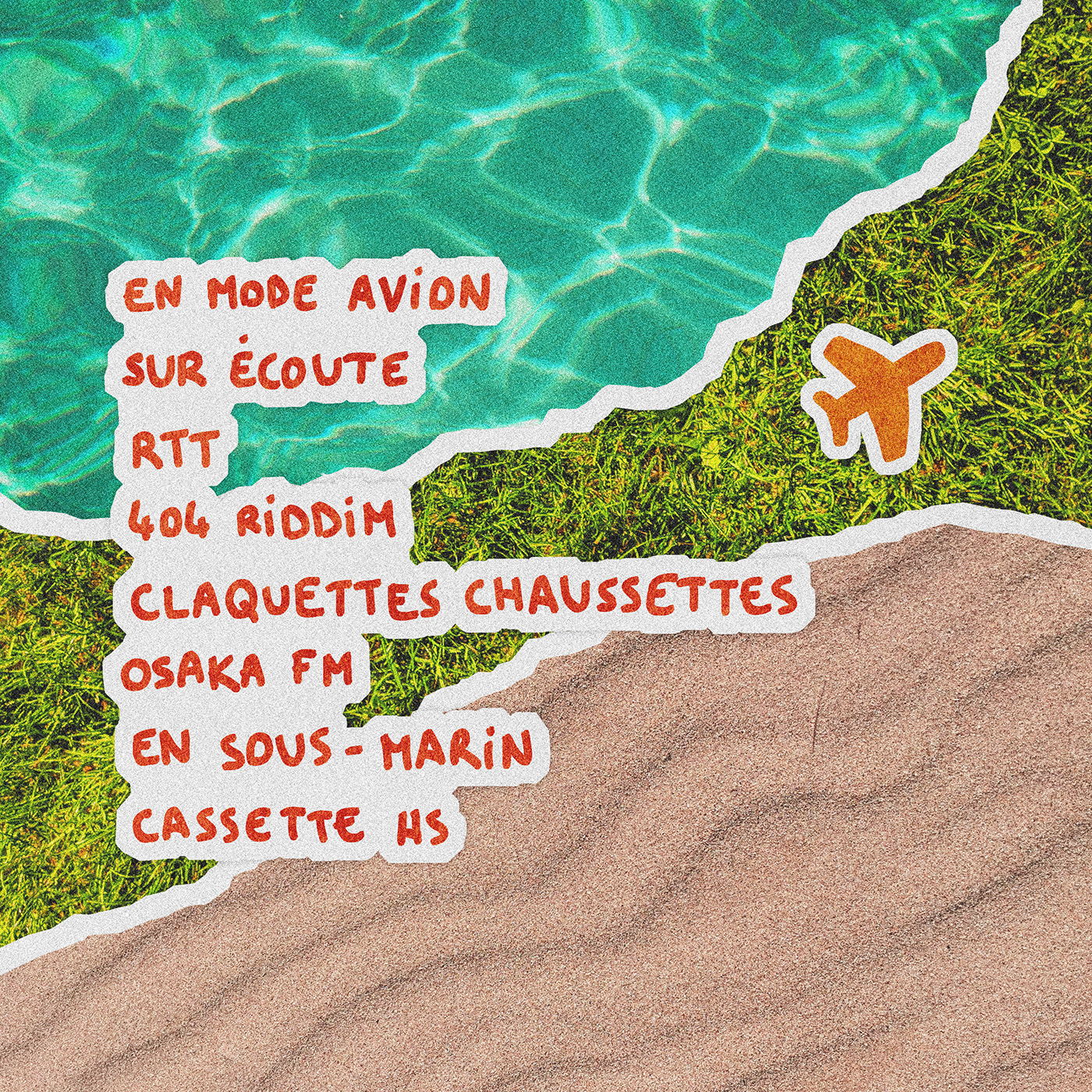 Dos de la pochette d'album En mode avion